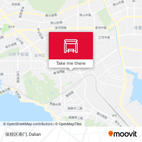 保税区南门 map