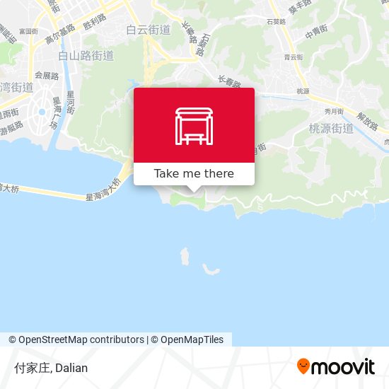付家庄 map