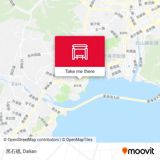 黑石礁 map