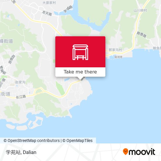 学苑站 map