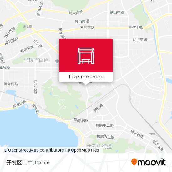 开发区二中 map