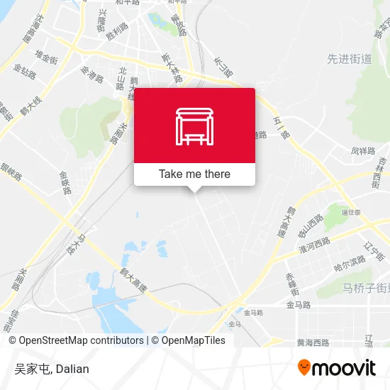 吴家屯 map