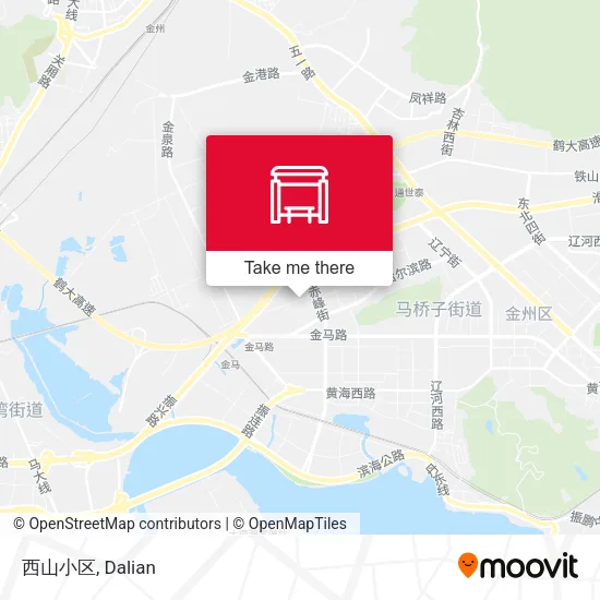 西山小区 map