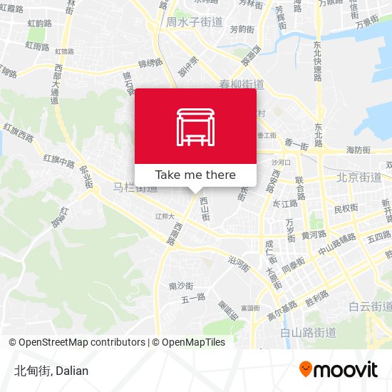 北甸街 map