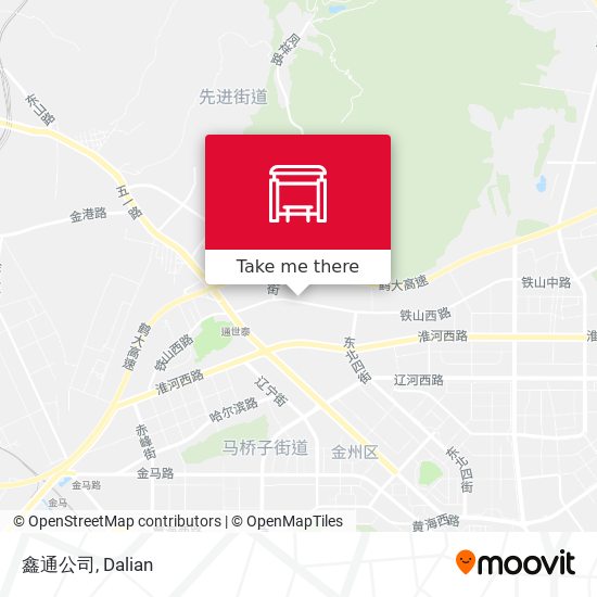 鑫通公司 map