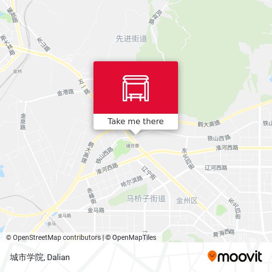 城市学院 map