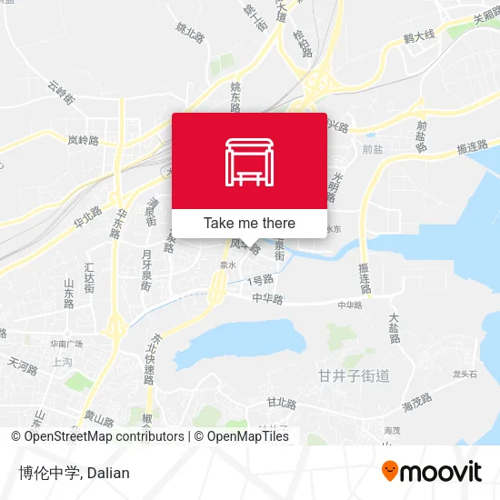 博伦中学 map