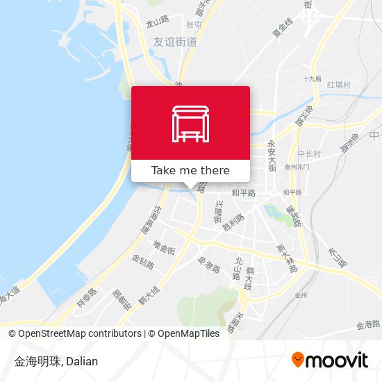 金海明珠 map