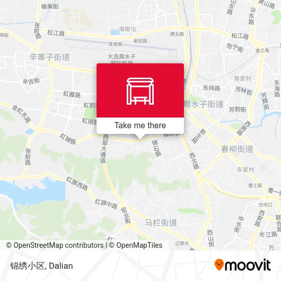 锦绣小区 map