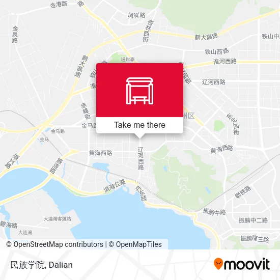 民族学院 map
