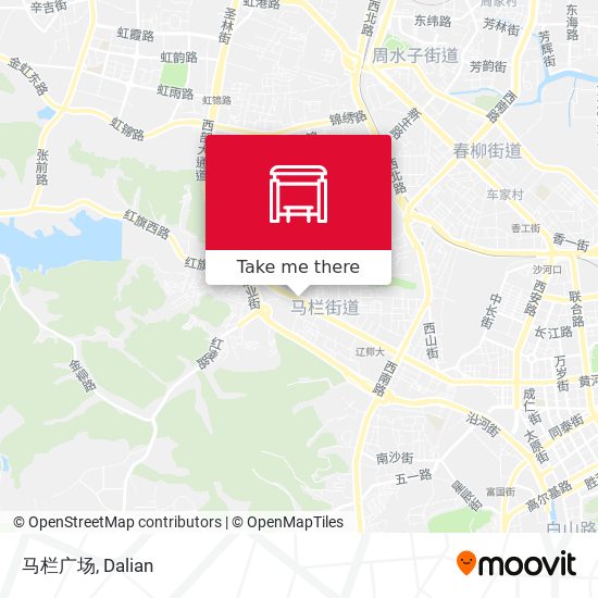 马栏广场 map