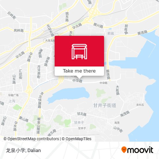 龙泉小学 map