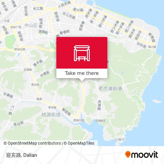 迎宾路 map