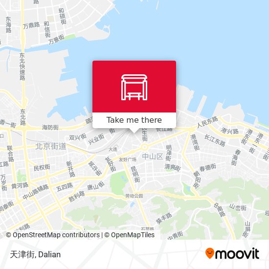 天津街 map