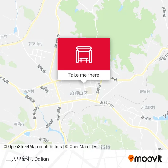 三八里新村 map
