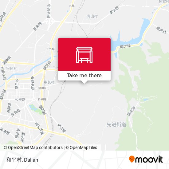 和平村 map