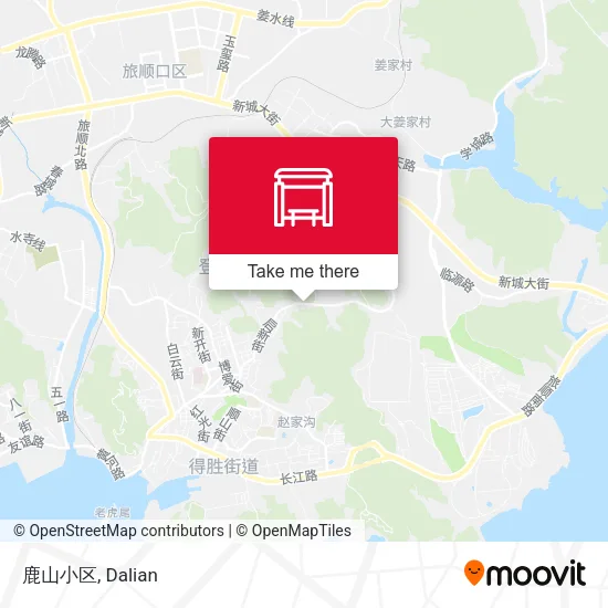 鹿山小区 map