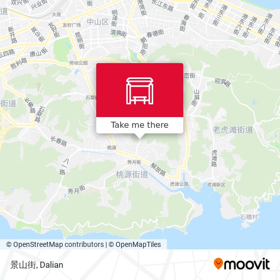 景山街 map