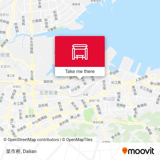 菜市桥 map