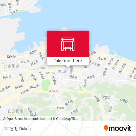 世纪街 map