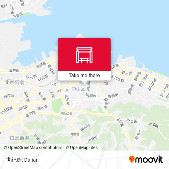 世纪街 map