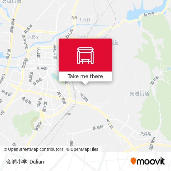 金润小学 map