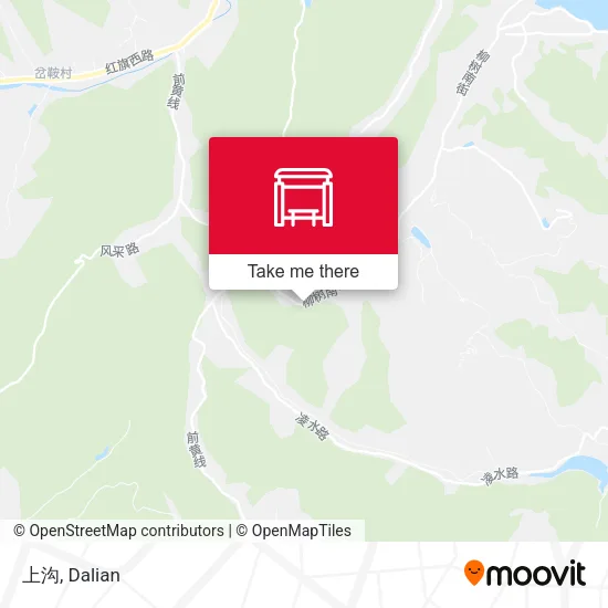 上沟 map