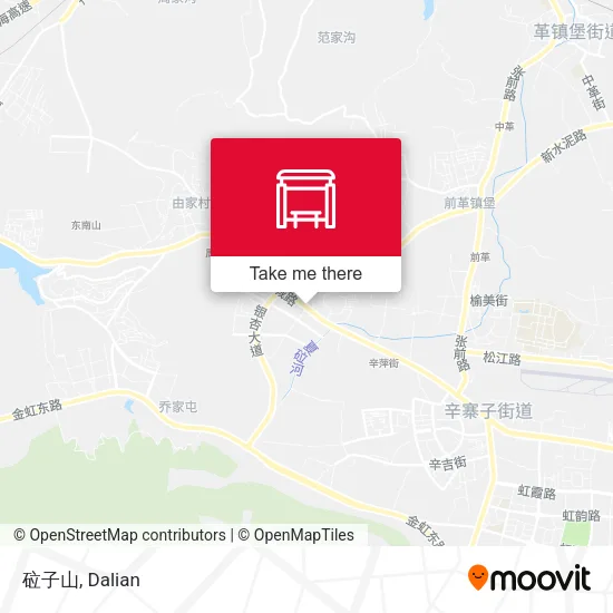 砬子山 map