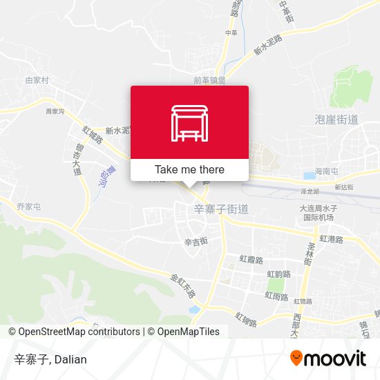 辛寨子 map