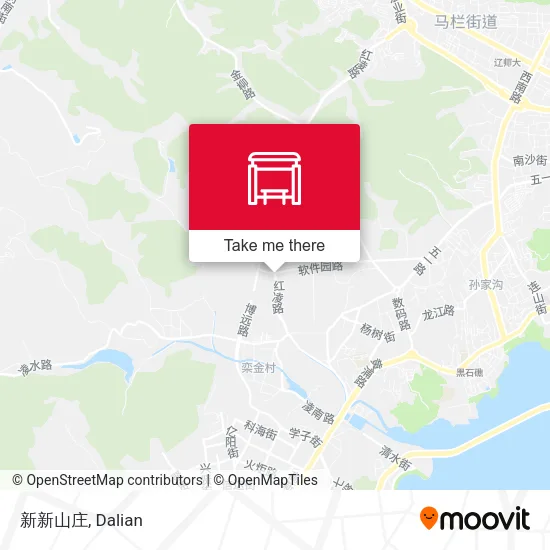 新新山庄 map