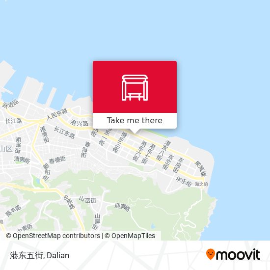 港东五街 map