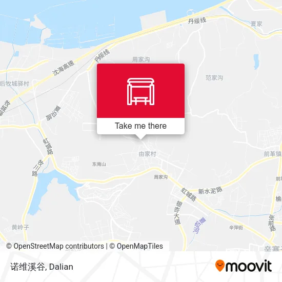 诺维溪谷 map