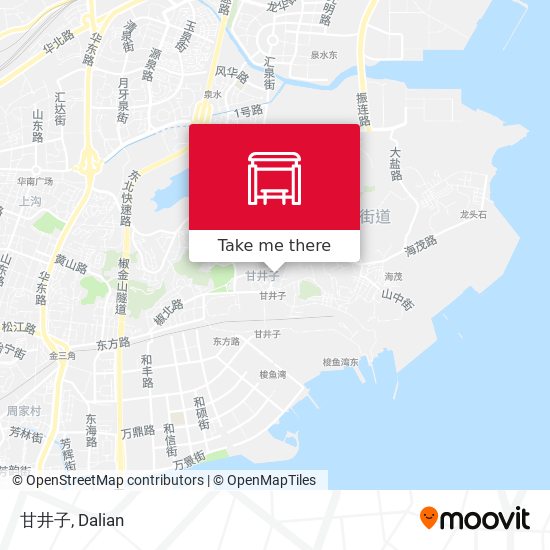 甘井子 map