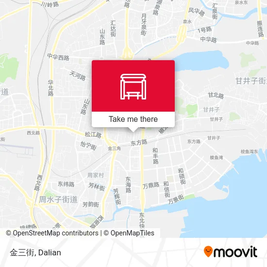 金三街 map