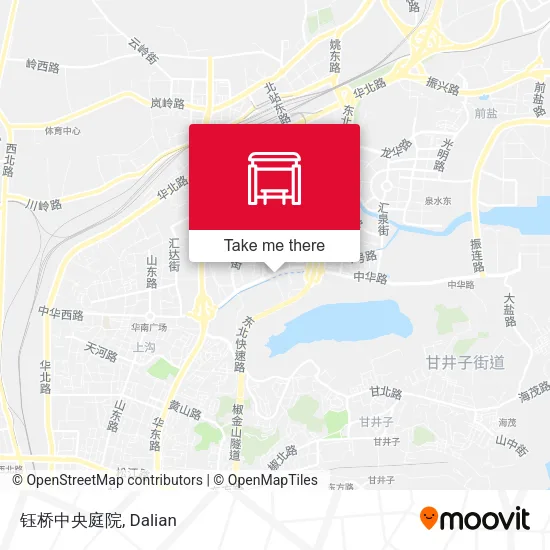 钰桥中央庭院 map