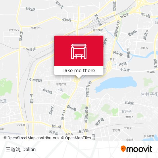 三道沟 map