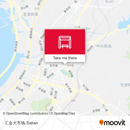 汇金大市场 map