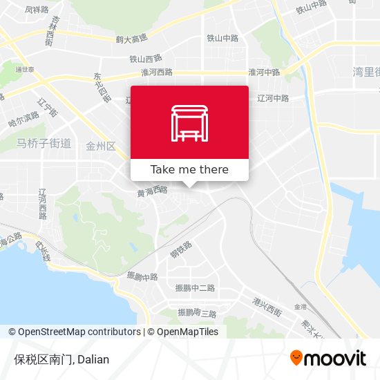保税区南门 map