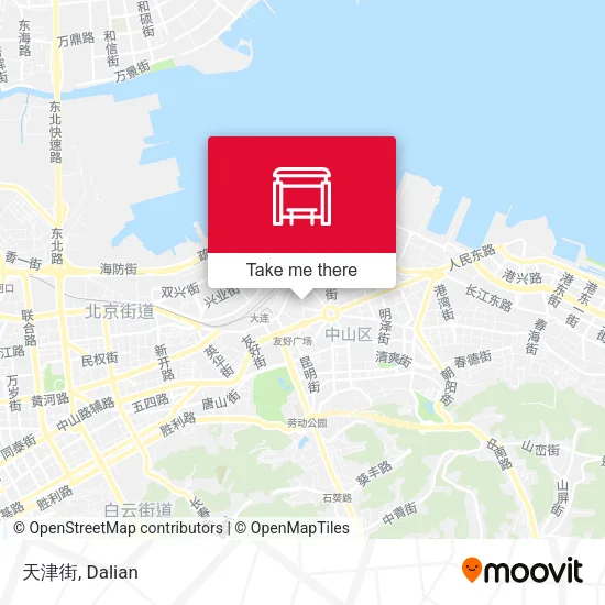 天津街 map