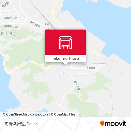 海青岛街道 map