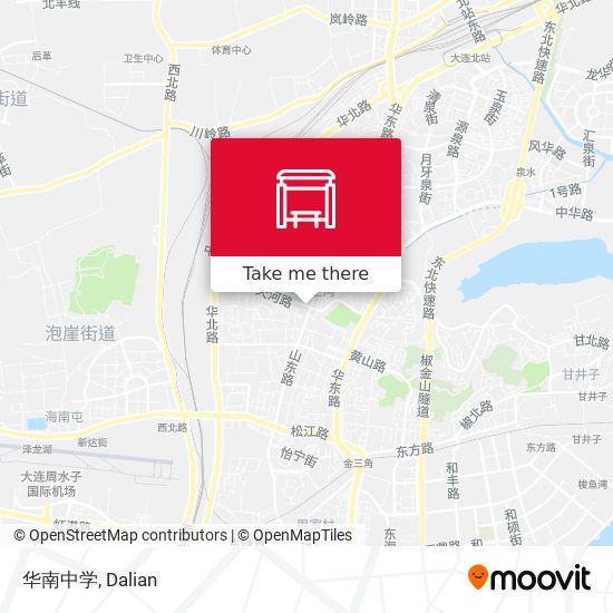 华南中学 map