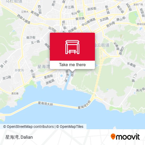 星海湾 map
