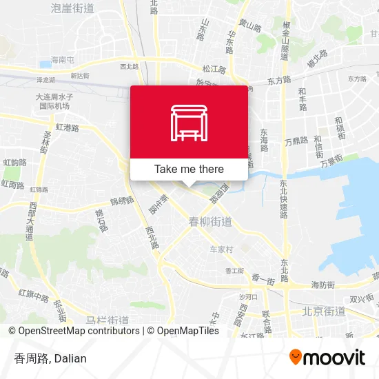 香周路 map