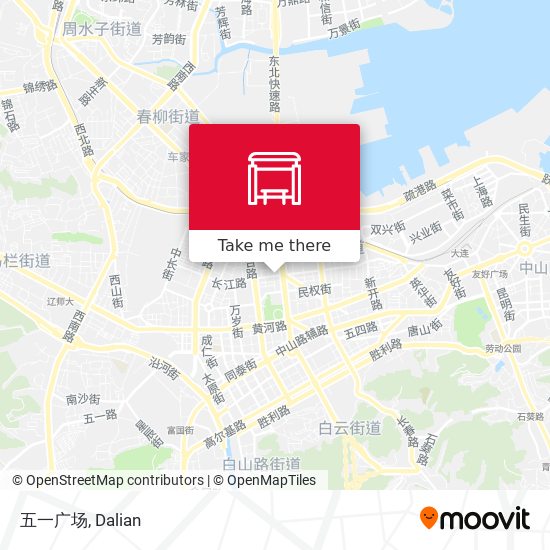 五一广场 map