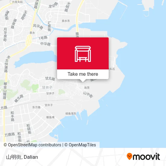 山明街 map