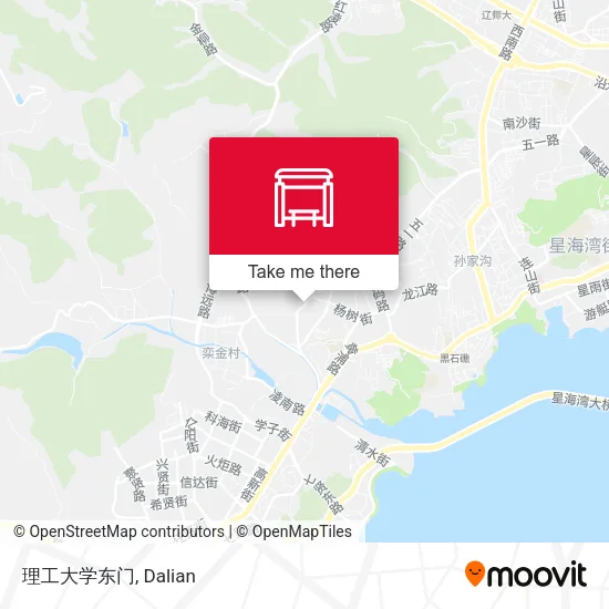 理工大学东门 map