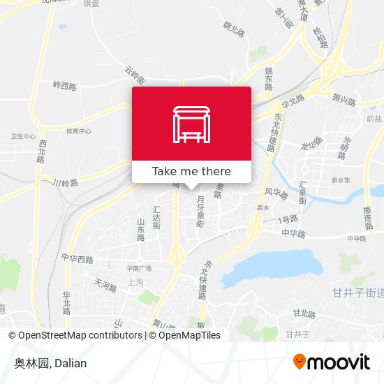 奥林园 map