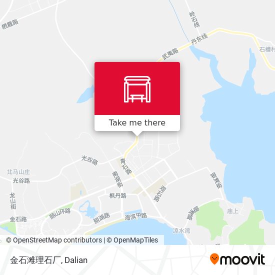 金石滩理石厂 map