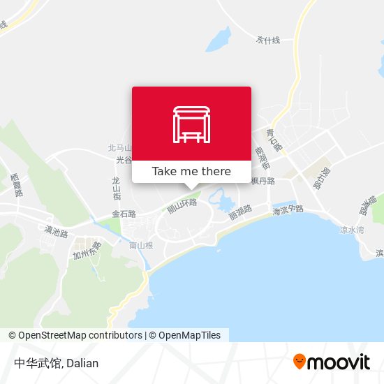 中华武馆 map