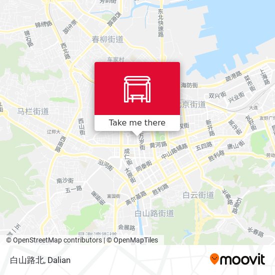 白山路北 map